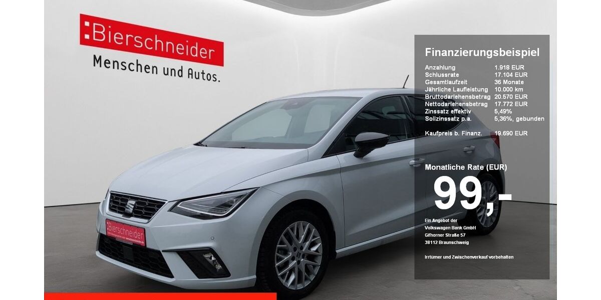 Seat Ibiza 24.500 km 19.250 &euro; Regensburg 93055