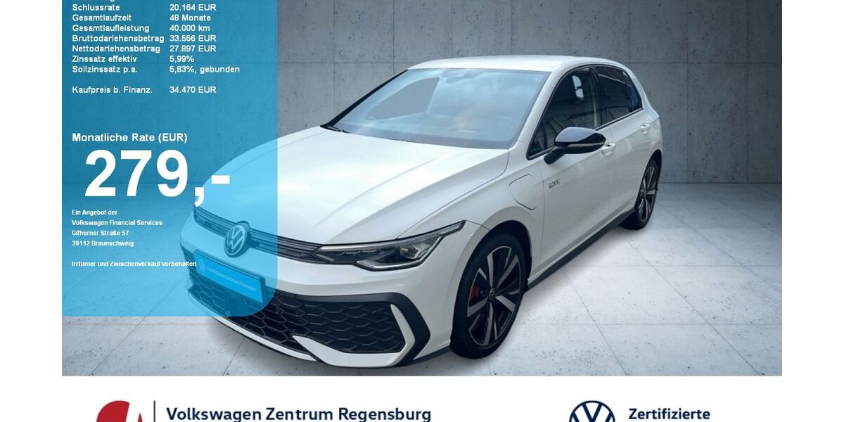 VW Golf 10.700 km 34.470 &euro; Regensburg 93053