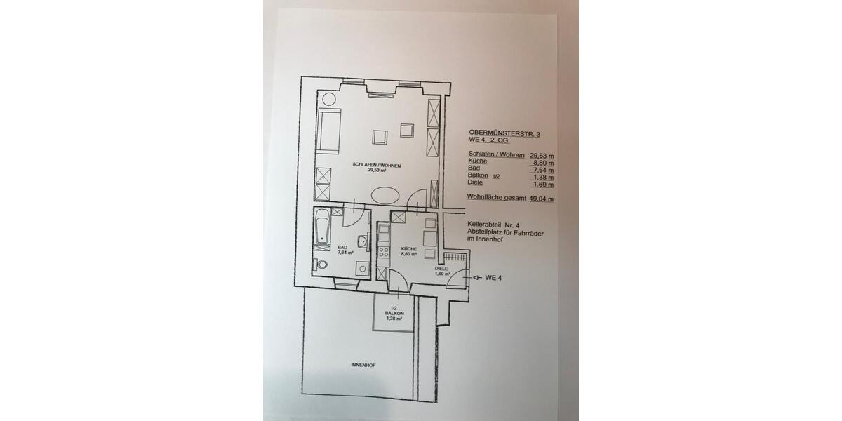 Großes Apartment, Nähe Neupfarrplatz, Regensburg 1 zimmer