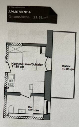 Etagenwohnung Regensburg Ostenviertel - 125.000&euro; | Angebot:26766575
