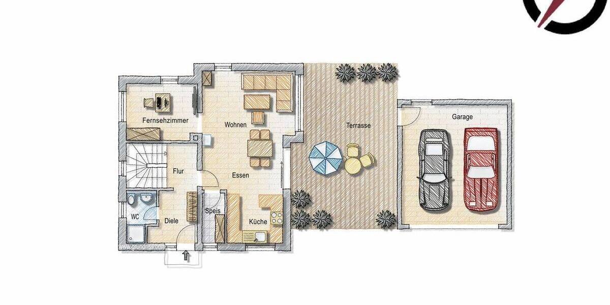 Einfamilienhaus Regensburg Konradsiedlung-Wutzlhofen - 5 Zimmer, 139 m&sup2;, 929.000&euro; | Angebot:26118618