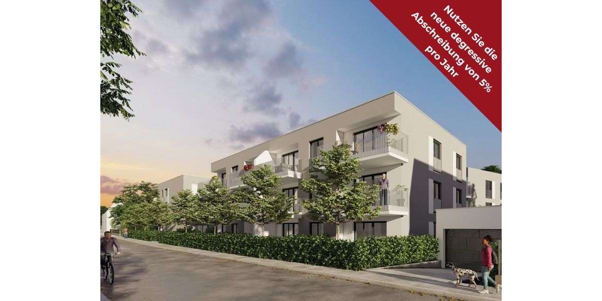 Etagenwohnung Regensburg Weichs - 3 Zimmer, 80 m&sup2;, 601.000&euro; | Angebot:26858026