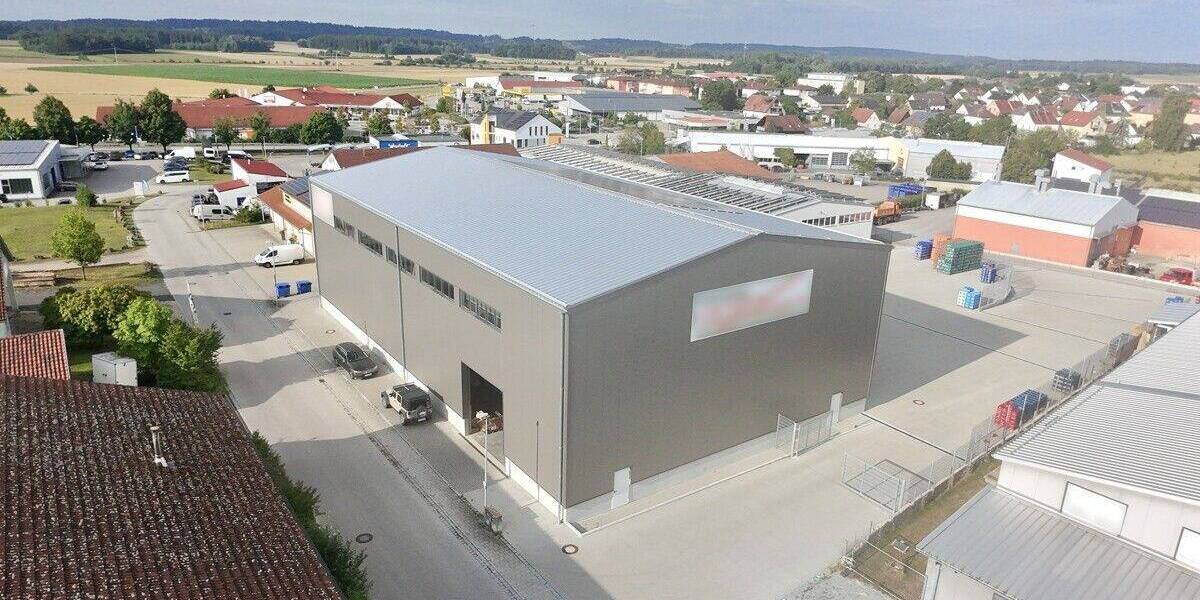 Zentral. Vielseitig. Nutzbar. Moderne Gewerbehalle in Hemau zimmer