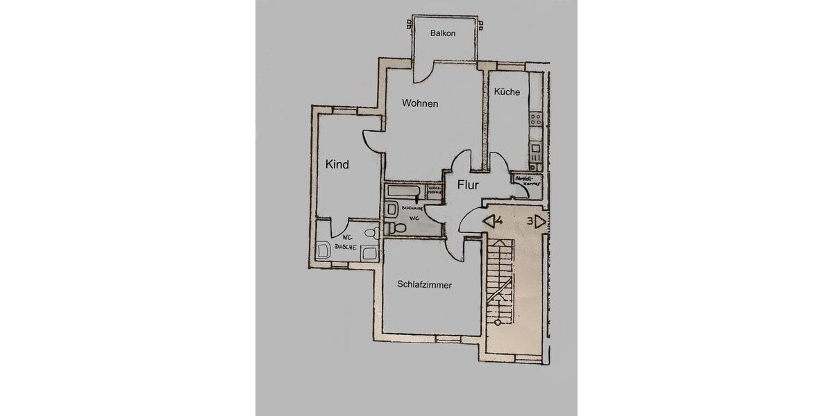 Etagenwohnung Barbing - 1.5 Zimmer, 89 m&sup2;, 345.000&euro; | Angebot:26614018