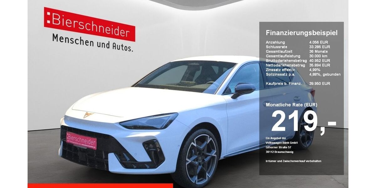 Cupra Leon 4.000 km 39.450 &euro; Regensburg 93055