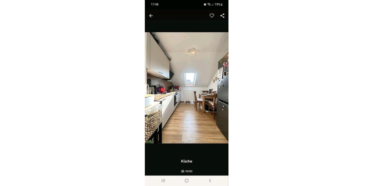 Dachgeschoßwohnung Lappersdorf - 3 Zimmer, 69 m&sup2;, 820&euro; | Angebot:26416508