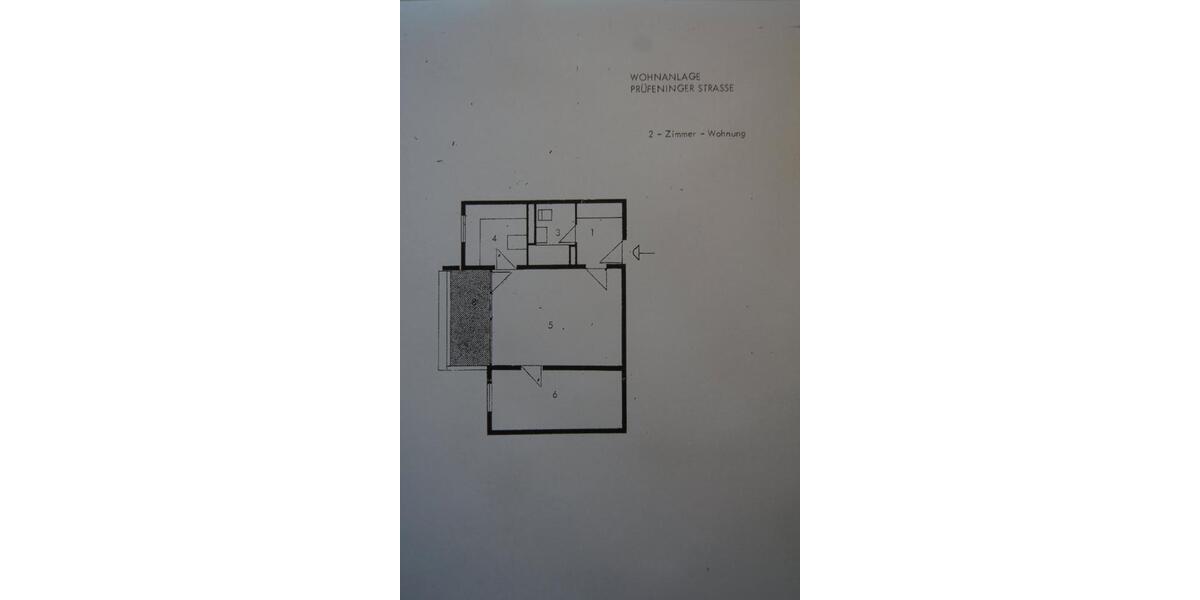 Etagenwohnung Regensburg Das Dörnberg - 2 Zimmer, 55 m&sup2;, 650&euro; | Angebot:26238974