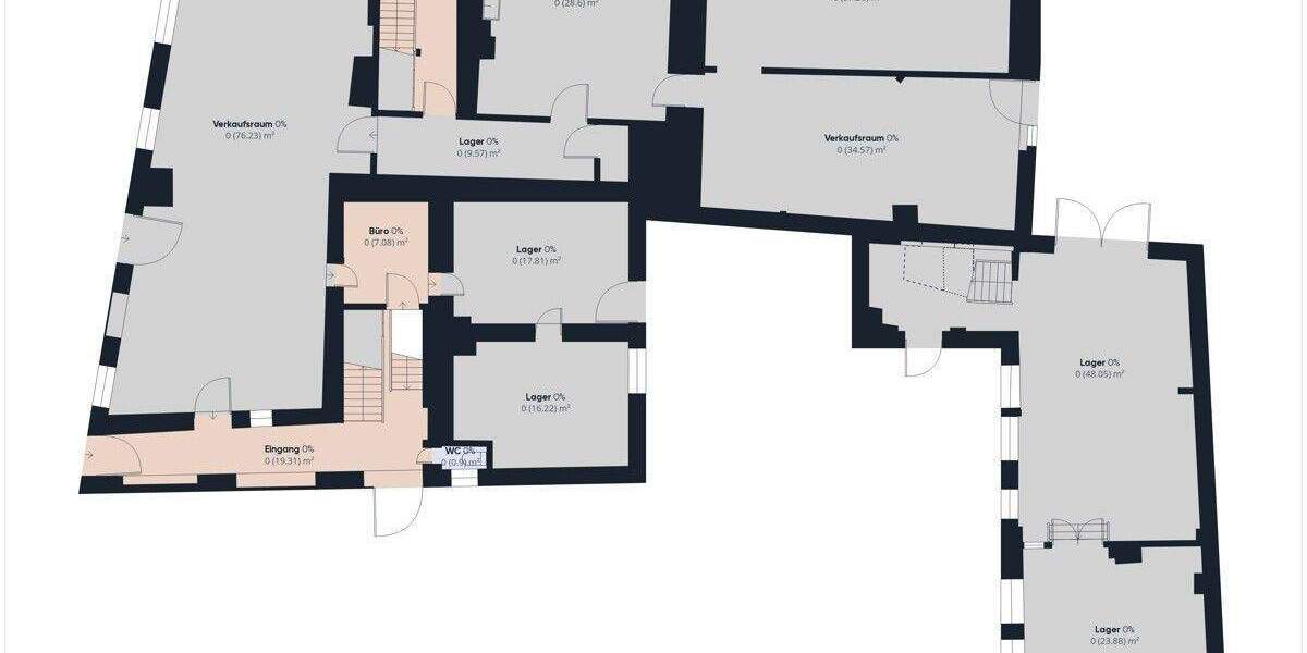 Gewerbeobjekt Regensburg Steinweg - 2 Zimmer, 1.050.000&euro; | Angebot:25745438