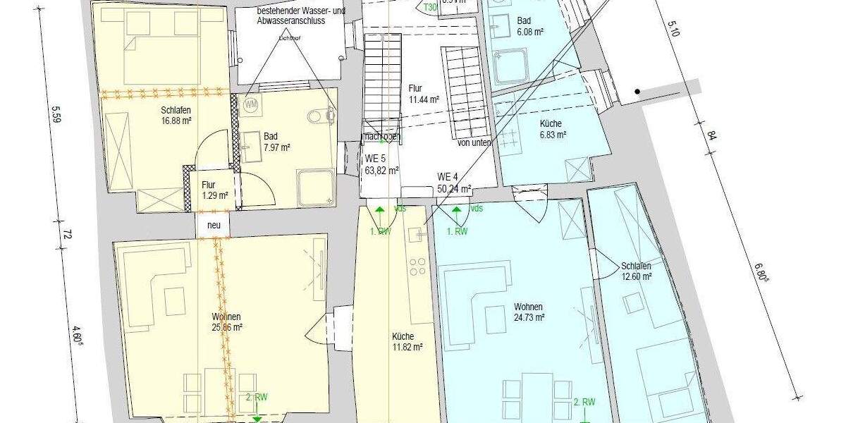 Mehrfamilienhaus, Wohnhaus Regensburg Innenstadt - 1 Zimmer, 305 m&sup2;, 999.000&euro; | Angebot:25385594