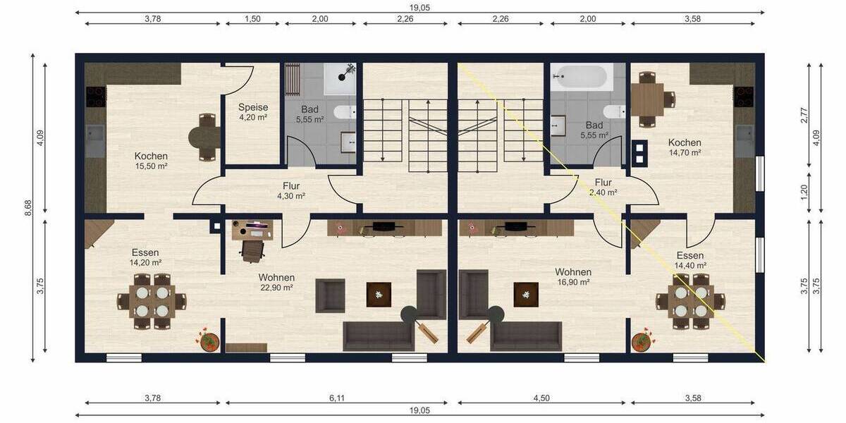 Doppelhaushälfte Regensburg Winzer-Kager - 6 Zimmer, 125 m&sup2;, 495.000&euro; | Angebot:25820782