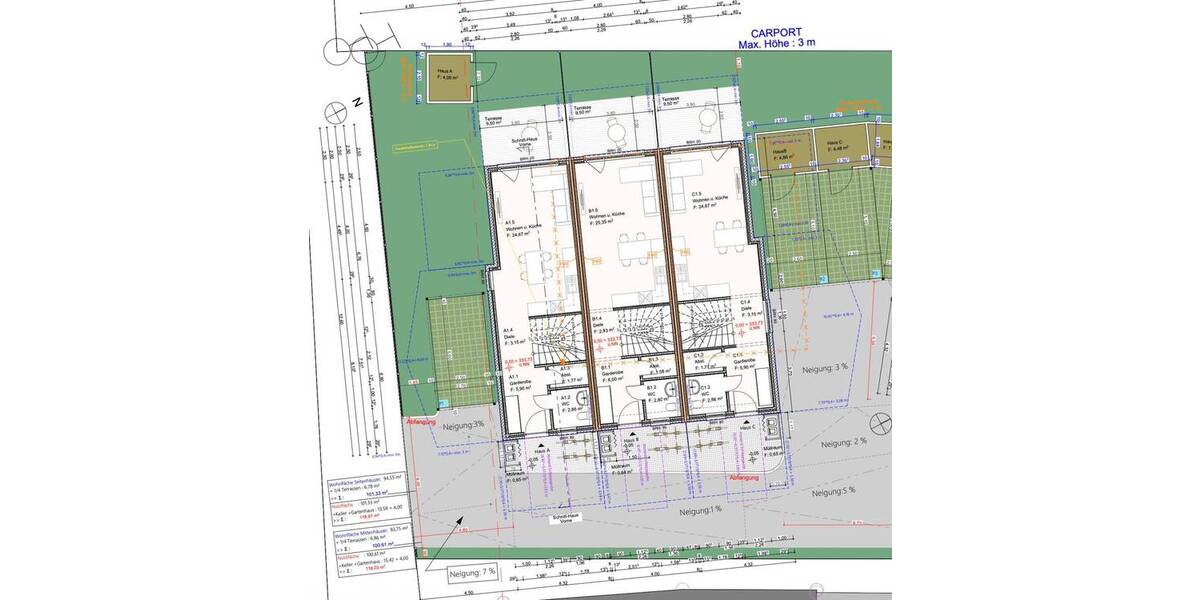 Reihenendhaus Regensburg Burgweinting-Harting - 5 Zimmer, 108 m&sup2;, 559.000&euro; | Angebot:25697120