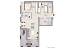 Etagenwohnung Langquaid - 3 Zimmer, 69 m&sup2;, 250.000&euro; | Angebot:26376946