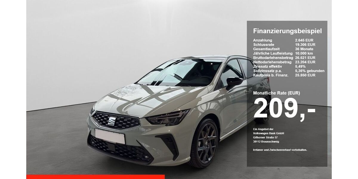 Seat Ibiza 1.100 km 25.790 &euro; Regensburg 93055