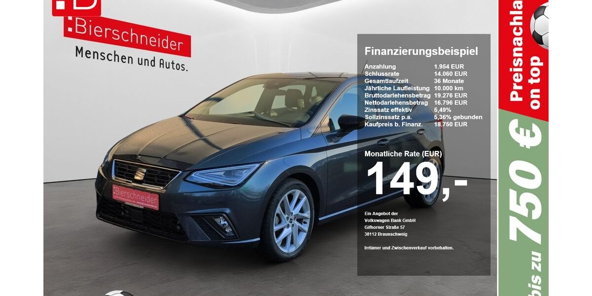 Seat Ibiza 7.185 km 18.450 &euro; Regensburg 93055