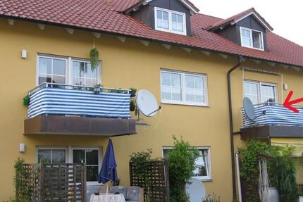 3 Zimmer-Wohnung in Geiselhöring, Küche & Balkon, zentr & ruhig 4 zimmer