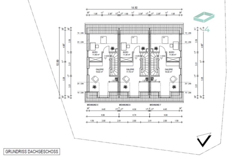 Reihenhaus Wenzenbach - 5 Zimmer, 110 m&sup2;, 1.460&euro; | Angebot:26629543