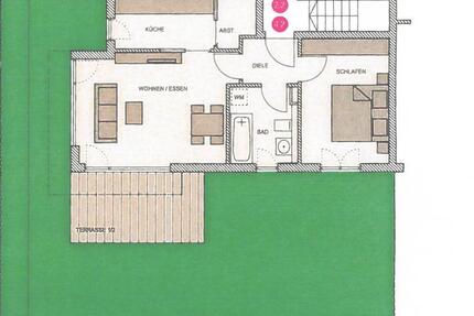 Wohnung Regensburg Das Dörnberg - 2 Zimmer, 60 m&sup2;, 429.000&euro; | Angebot:26196331