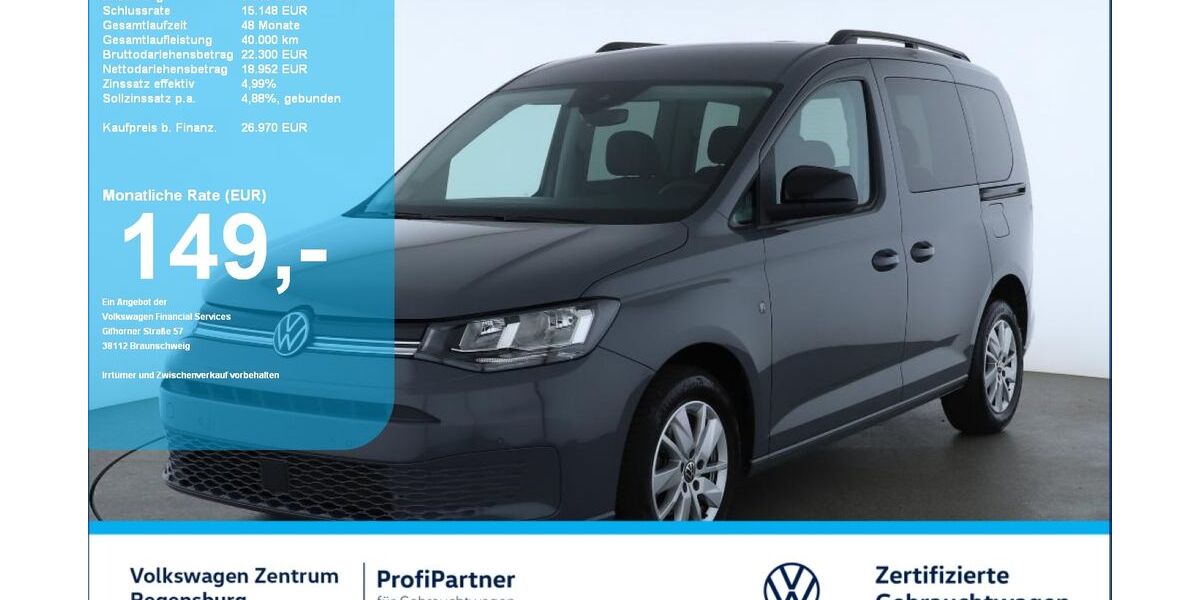 VW Caddy 18.000 km 26.470 € Regensburg 93053