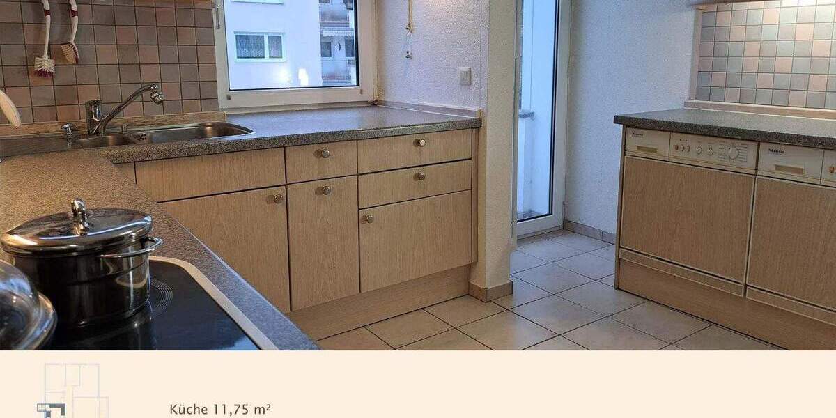 Etagenwohnung Regensburg Westenviertel - 4 Zimmer, 100 m&sup2;, 385.000&euro; | Angebot:25724268