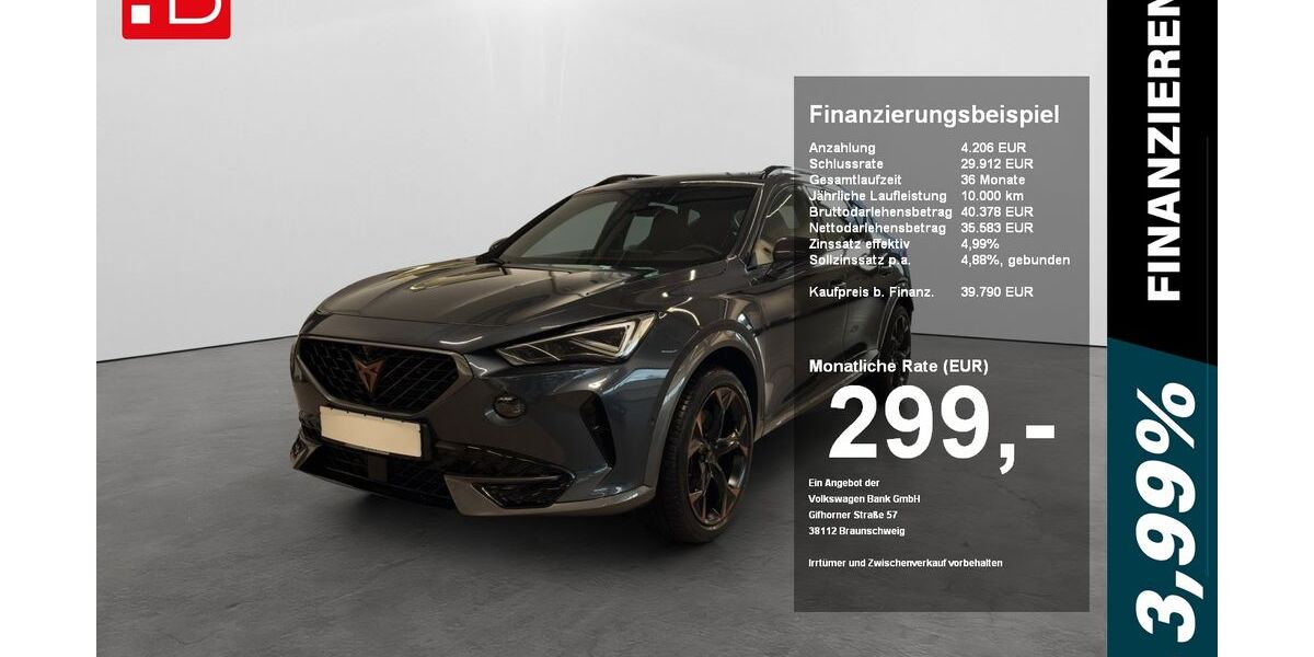 Cupra Formentor 23.249 km 38.950 &euro; Regensburg 93055