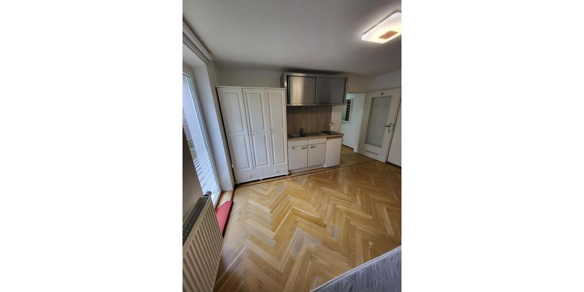 Erdgeschoßwohnung Regensburg Ganghofersiedlung - 1 Zimmer, 26 m&sup2;, 400&euro; | Angebot:25650967