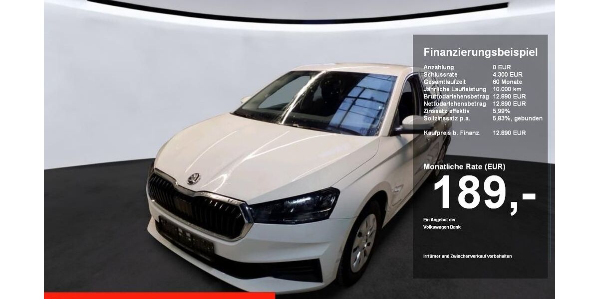 Skoda Fabia 22.550 km 12.890 &euro; Regensburg 93055