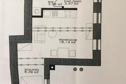 Wohnung Regensburg Kumpfmühl - 1 Zimmer, 32 m&sup2;, 225.000&euro; | Angebot:25294844