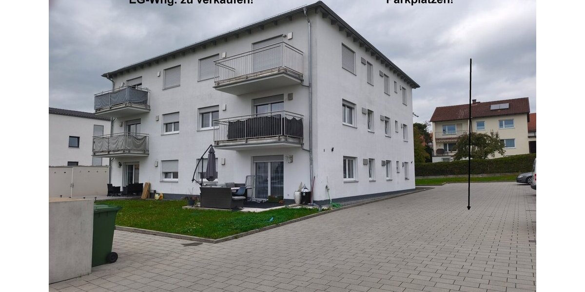 Als Kapitalanlage oder Eigennutzung 4-Zi-Whg WFL 100 m² EG mit Terrasse u. Garten BJ 2017 Energiesparhaus KfW-55 - Erdgeschoßwohnung Burglengenfeld | Angebot:27717313