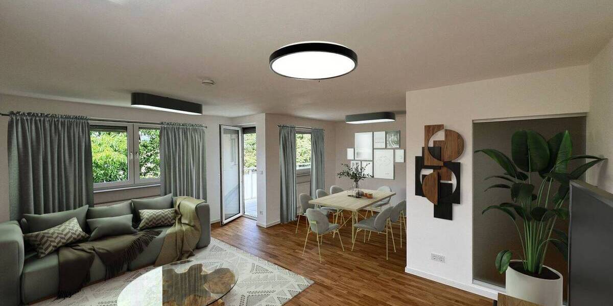 Etagenwohnung Regensburg Westenviertel - 4 Zimmer, 97 m&sup2;, 509.000&euro; | Angebot:26806692