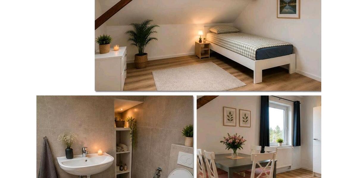Dachgeschoßwohnung Bernhardswald - 4 Zimmer, 80 m&sup2;, 350&euro; | Angebot:26578634