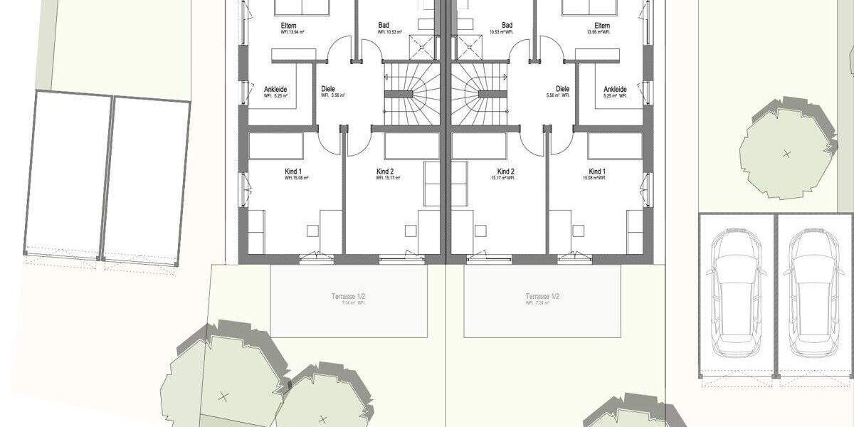Doppelhaushälfte Abensberg - 5 Zimmer, 139 m&sup2;, 599.000&euro; | Angebot:25739844