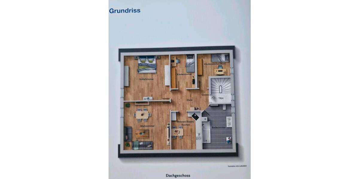 Dachgeschoßwohnung Regensburg Brandlberg - 4 Zimmer, 84 m&sup2;, 1.050&euro; | Angebot:26502768