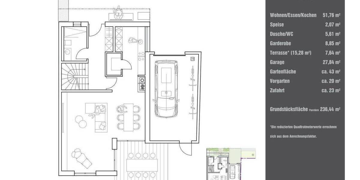 Doppelhaushälfte Tegernheim - 4 Zimmer, 143 m&sup2;, 819.000&euro; | Angebot:26015334
