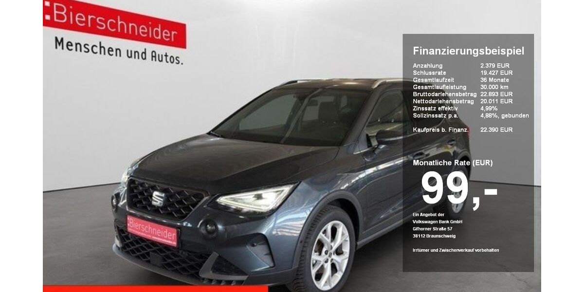 Seat Arona 22.500 km 20.750 &euro; Regensburg 93055