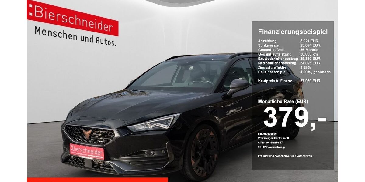 Cupra Leon 26.705 km 34.950 &euro; Regensburg 93055