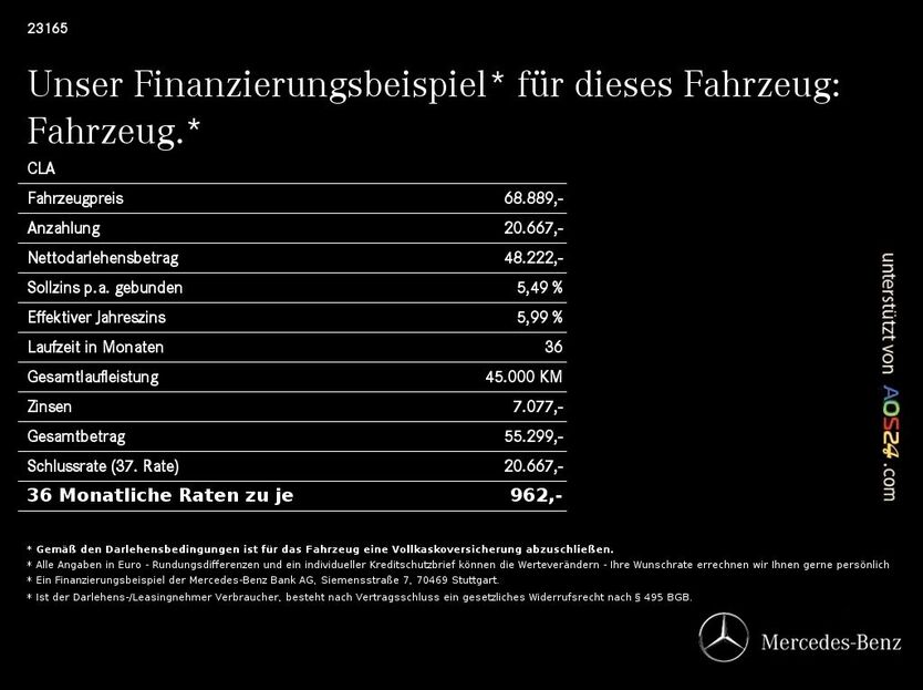 Mercedes-Benz CLA 45 AMG 8.500 km 67.284 € Regensburg 93053