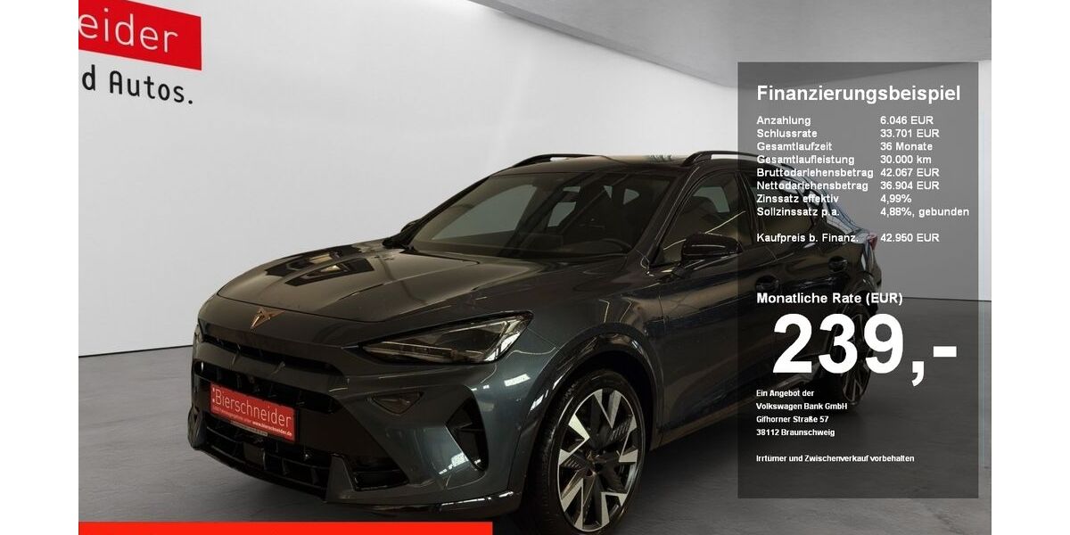 Cupra Formentor 22.590 km 42.450 &euro; Regensburg 93055