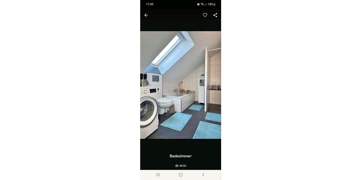 Dachgeschoßwohnung Lappersdorf - 3 Zimmer, 69 m&sup2;, 820&euro; | Angebot:26416508