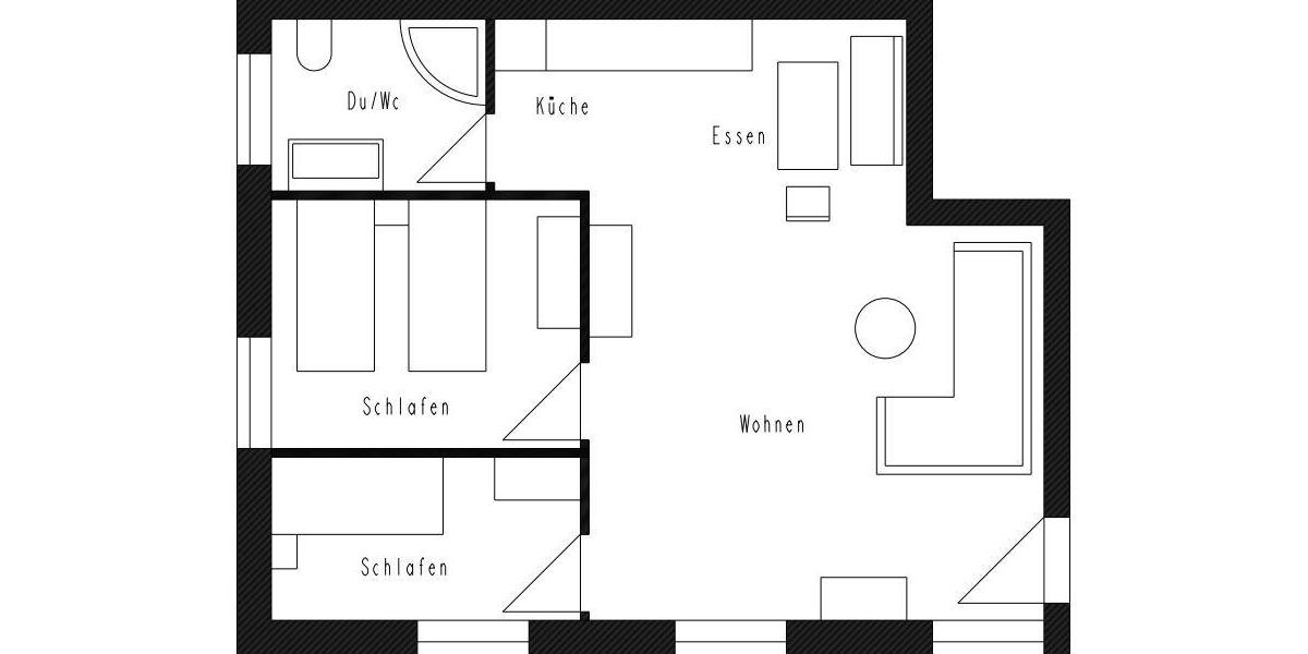 Erdgeschoßwohnung Burglengenfeld - 1 Zimmer, 65 m&sup2;, 590&euro; | Angebot:26624103