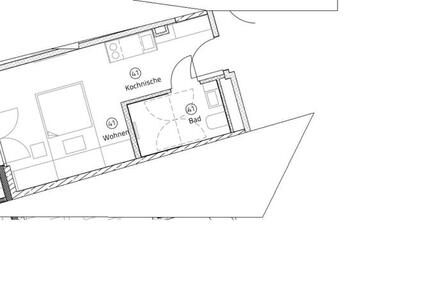 Wohnung Regensburg Das Dörnberg - 1 Zimmer, 26 m&sup2;, 564&euro; | Angebot:25804386