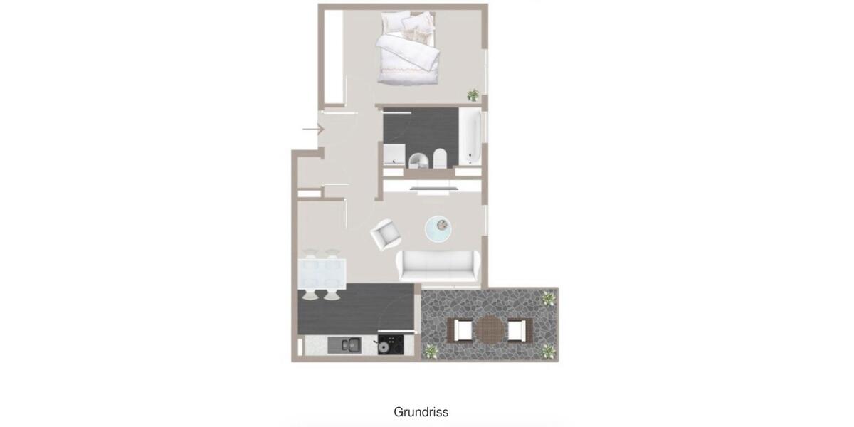 Etagenwohnung Regensburg Brandlberg - 2 Zimmer, 50 m&sup2;, 419.999&euro; | Angebot:26802171