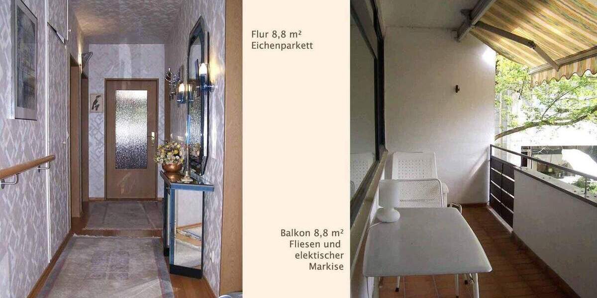 Etagenwohnung Regensburg Westenviertel - 4 Zimmer, 100 m&sup2;, 385.000&euro; | Angebot:25724268