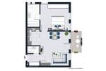 Etagenwohnung Regensburg Kumpfmühl-Ziegetsdorf-Neuprüll - 2 Zimmer, 55 m&sup2;, 319.000&euro; | Angebot:26851271