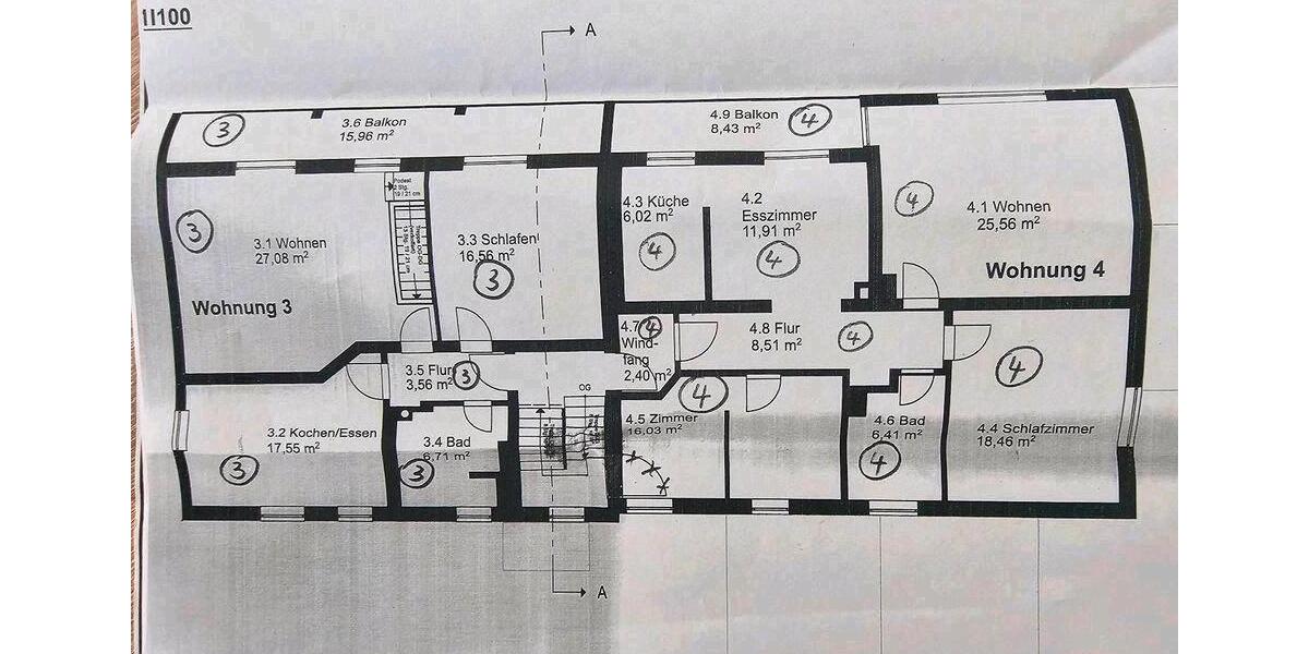 Etagenwohnung Zeitlarn - 3.5 Zimmer, 100 m&sup2;, 359.990&euro; | Angebot:26336543