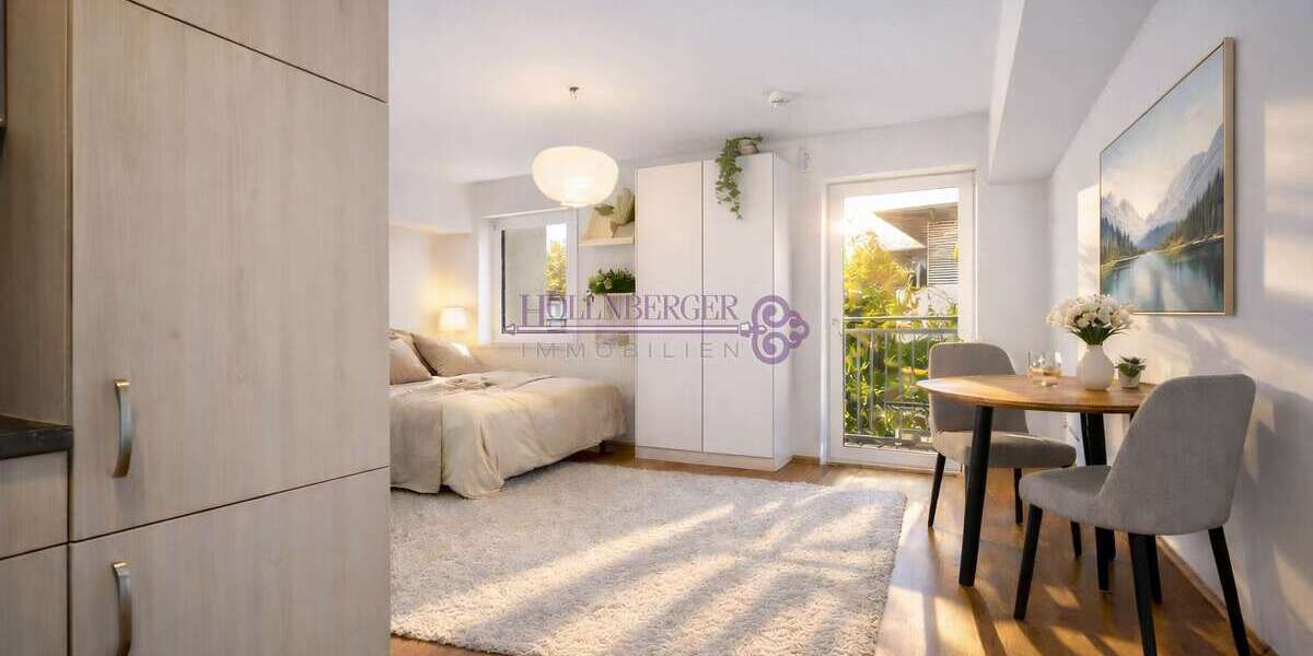 Etagenwohnung Regensburg Prüfening - 1 Zimmer, 27 m&sup2;, 160.000&euro; | Angebot:26443041