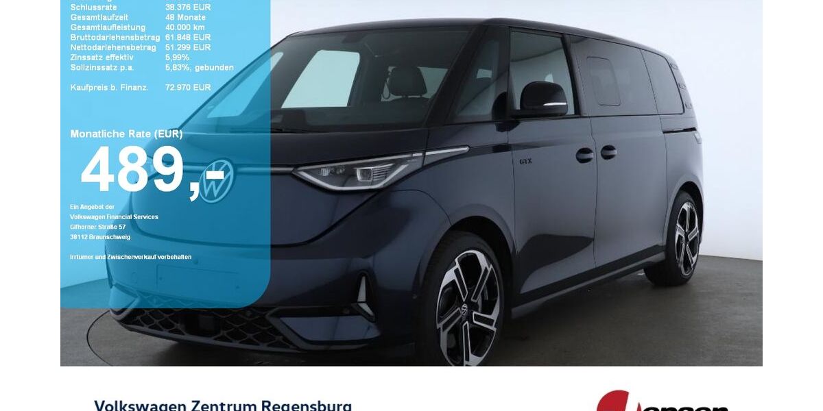 VW ID. Buzz 9.900 km 72.970 &euro; Regensburg 93053