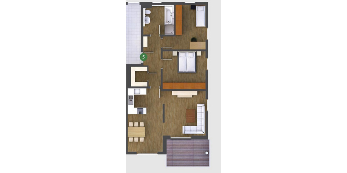 Etagenwohnung Maxhütte-Haidhof Haidhof - 3.5 Zimmer, 86 m&sup2;, 370.000&euro; | Angebot:25420857