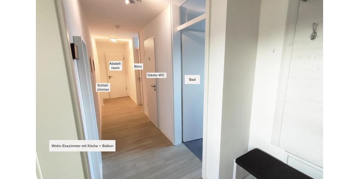 Etagenwohnung Regensburg Galgenberg - 3 Zimmer, 99 m&sup2;, 689.900&euro; | Angebot:26303110
