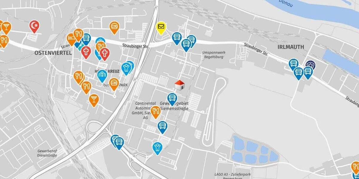 Gewerbeobjekt Regensburg Ostenviertel - 3.000&euro; | Angebot:25702092