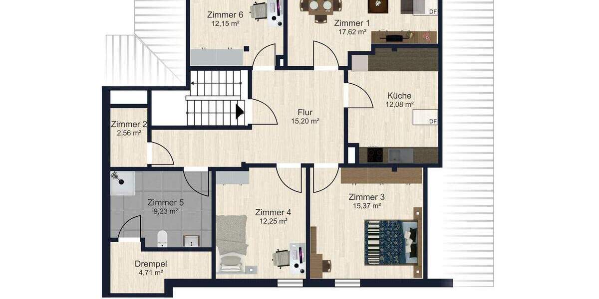 Etagenwohnung Abensberg Arnhofen - 4 Zimmer, 88 m&sup2;, 54.000&euro; | Angebot:25737573